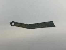 Chinese currency ming Dao knife coin 200-500BC