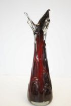 Large hourglass vase, height 45cm