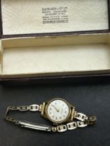 Ladies garad boxed with watch