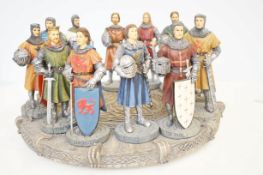 Knights of the round table figures