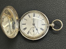 J.G.Graves Sheffield silver pocket watch
