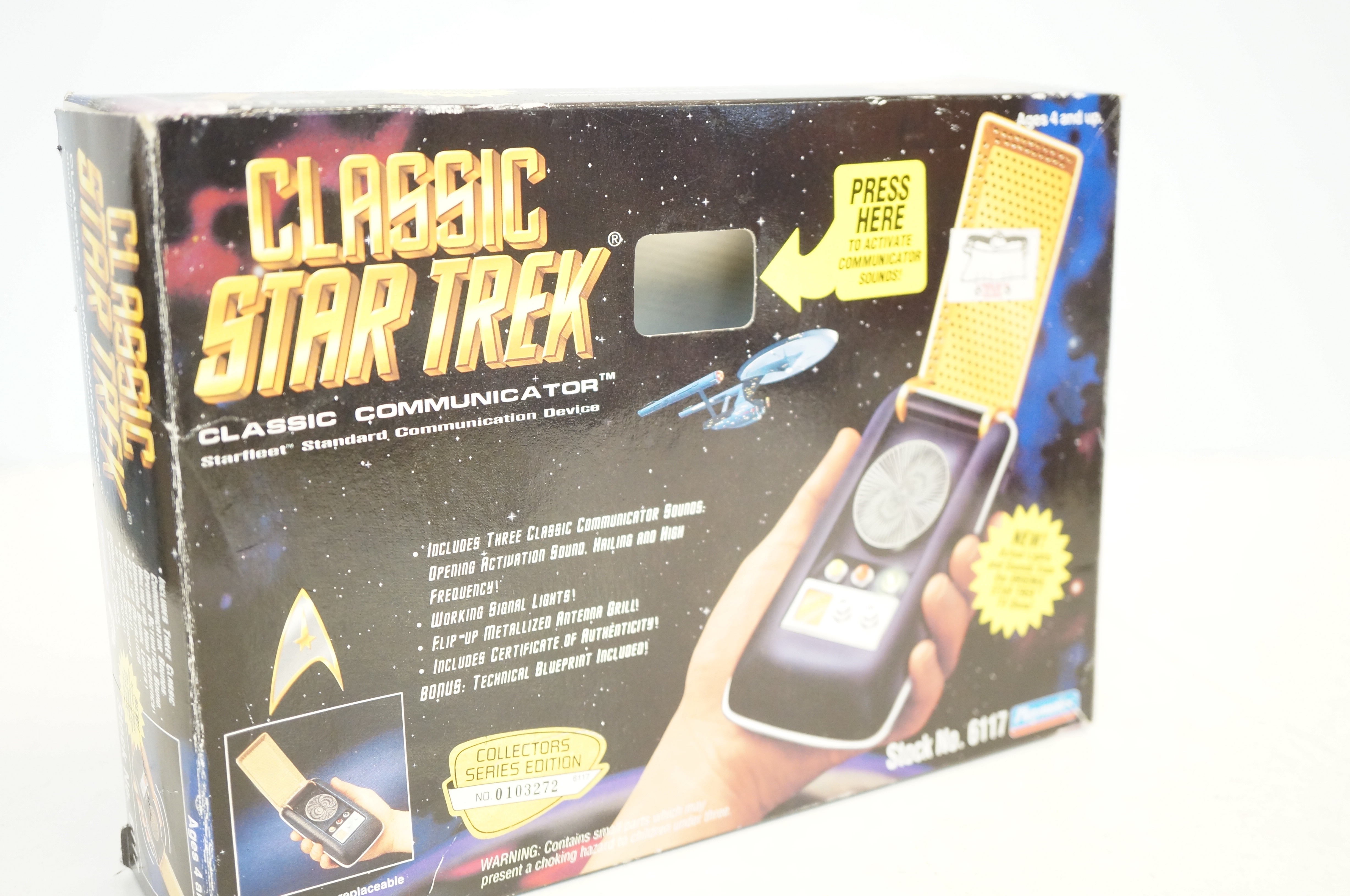 Star Trek classic communicator 1994 Star Wards col