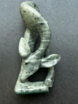 Jade stone deer