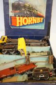 Hornby clockwork train with track