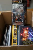 Star wars books & collectables