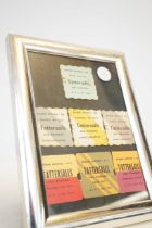 Framed epsom race course passes 1949-1954