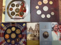 Millennium brilliant uncirculated coin collection