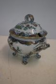 19th Century Pinder, Bourne and Hope Tureen
