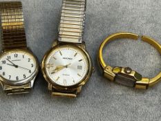Sekonda wristwatch x2 & ladies Delbana wristwatch