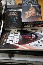 Large box of Star Wars books