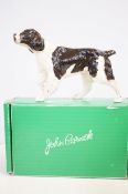 John Beswick figure of a dog, with box