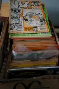Box of magazines, majority VIZ