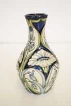 Boxed Moorcroft vase limited edition rain daisy 20