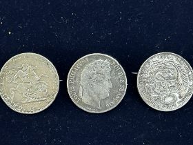 3x Early coins converted to pin brooches