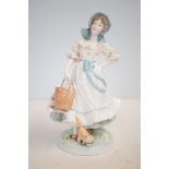 Limited edition Royal Worcester 'the milk maid'