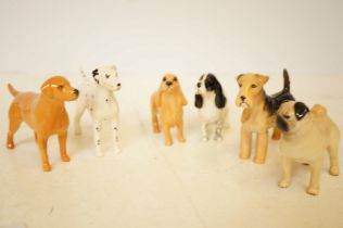 Collection of Beswick dogs - 6 in total