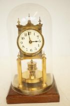 Late 19th century Gustav Becker anniversary clock