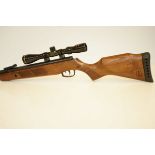 .177 air rifle meteor evo with silencer & telescop