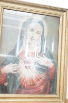 Early religious framed print