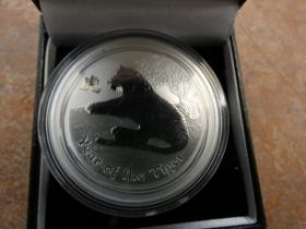 Elizabeth II Australian 1oz 999 silver 2010 1 doll