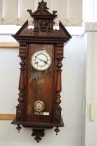 Victorian vienna wall clock