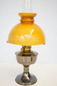 Early 20th century oil lamp