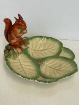 Minton squirrel dish