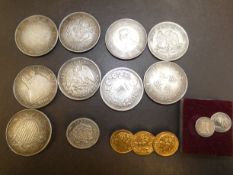 Collection of Chinese coins & others