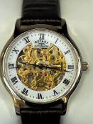 Rotary automatic wristwatch with box & papers