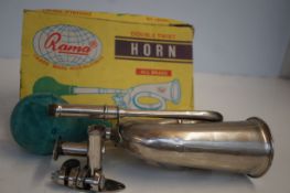 Rama double twist horn all brass in original box