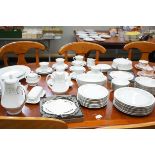 Very large Noritake dinner service(2 pieces A/F) t