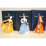 Royal Doulton HN2381 Kirsty, HN3601 Helen & HN2705