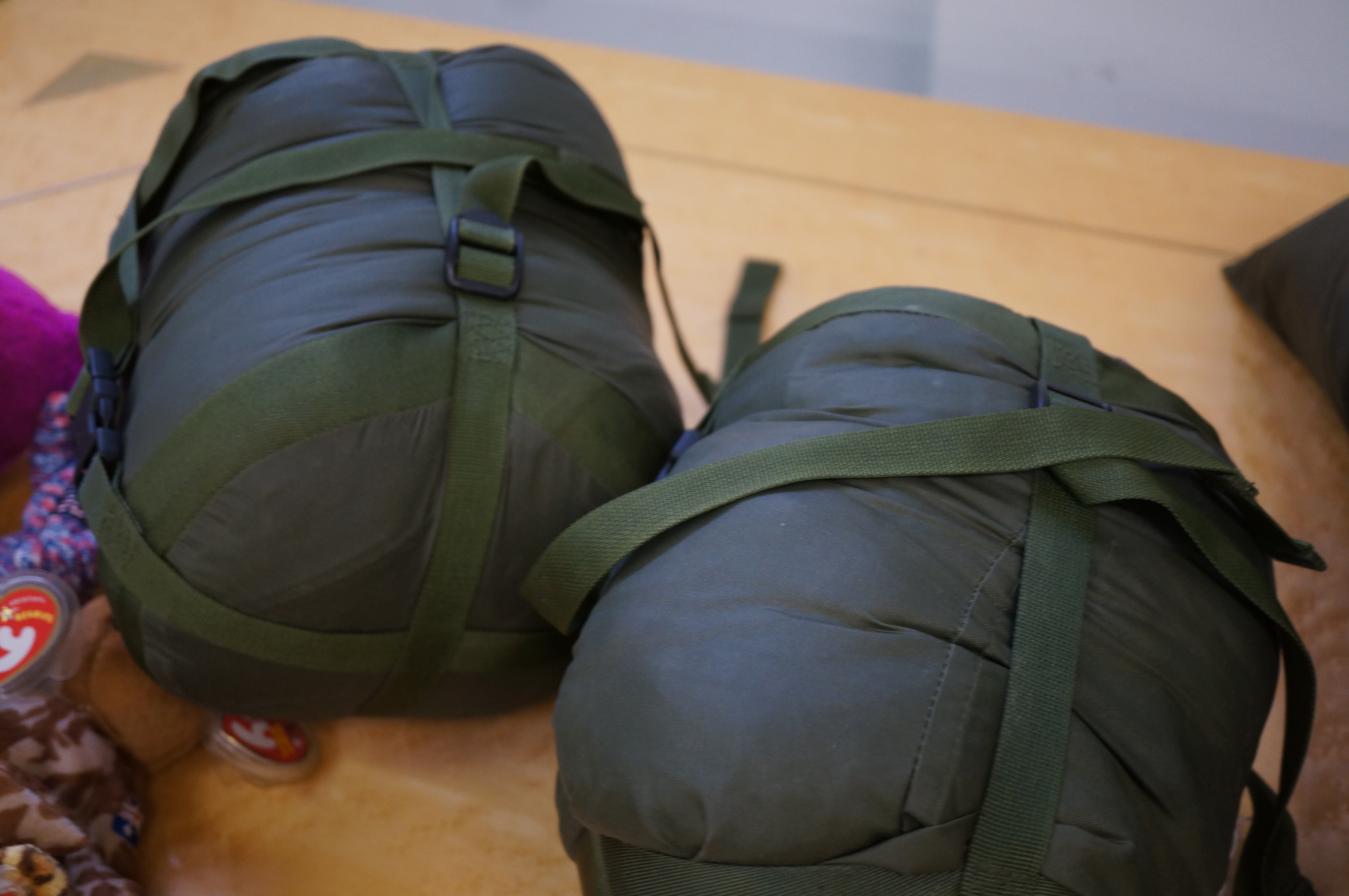 2x Summer military sleeping bags