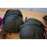 2x Summer military sleeping bags