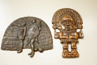 2 Tribal art items