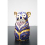 Royal crown derby koala bear gold stopper