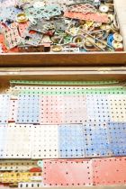 Large collection of loose vintage Meccano