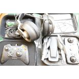 Xbox controller, drone & gaming headphones