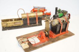 Model steam engine recommended for spares/repairs