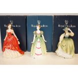 3x Royal Doulton ladies HN4100 Special occasion, H