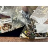 2x bags of unsorted costume jewellery