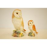 2x Beswick owls 1045 & 2026