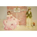 Royal Doulton HN3852 Sarah & Coalport Martha Rose