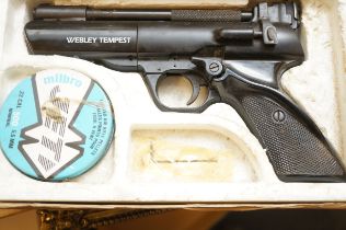 Webley tempest air pistol .22 calibre