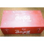 Red Coca-Cola cool box