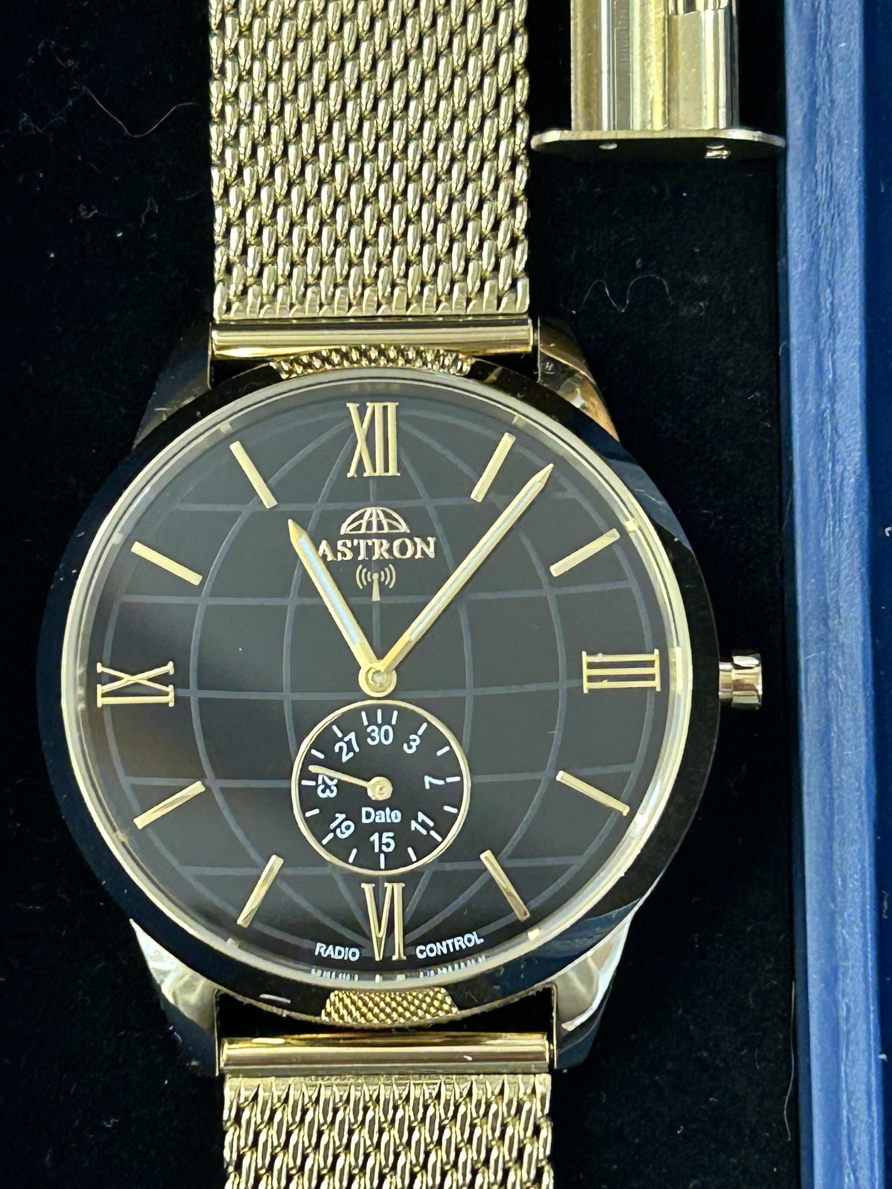 Astron gents wristwatch