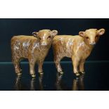 2 Beswick cows