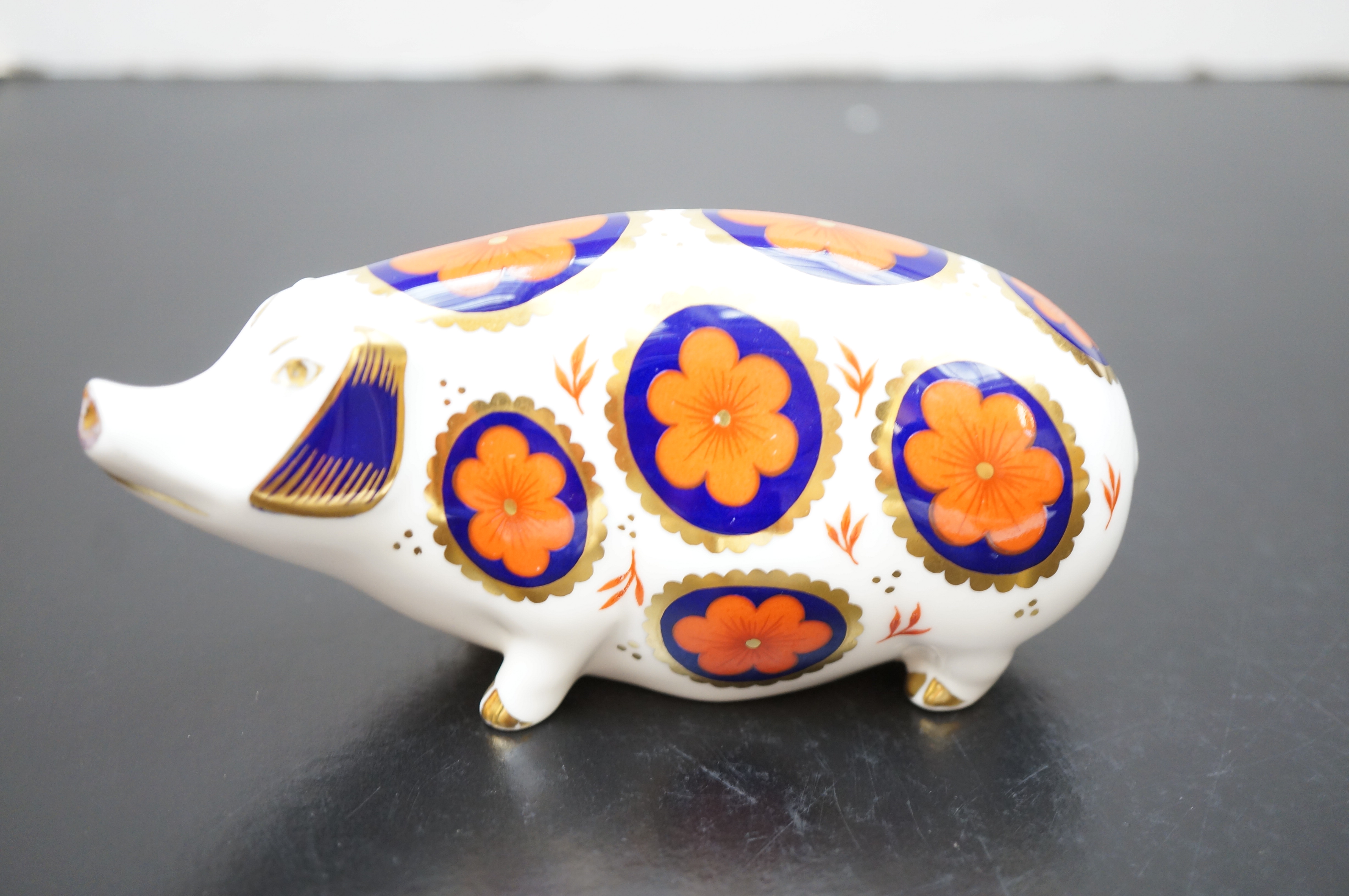 Royal crown derby pig first