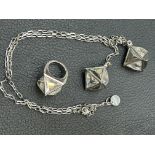 Karen Millen necklace & ring