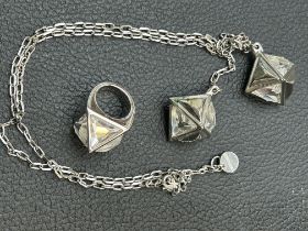 Karen Millen necklace & ring